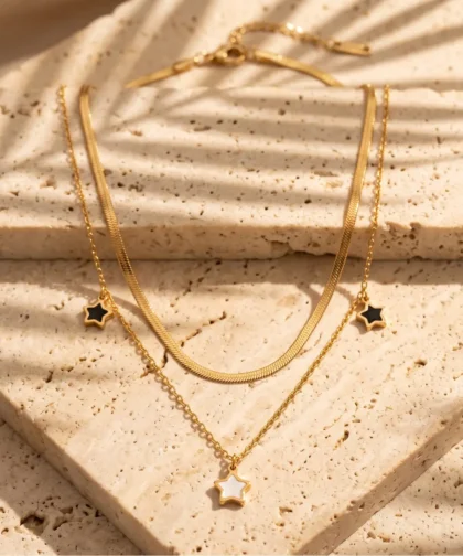 Collar "Asteria" • Efecto Layering